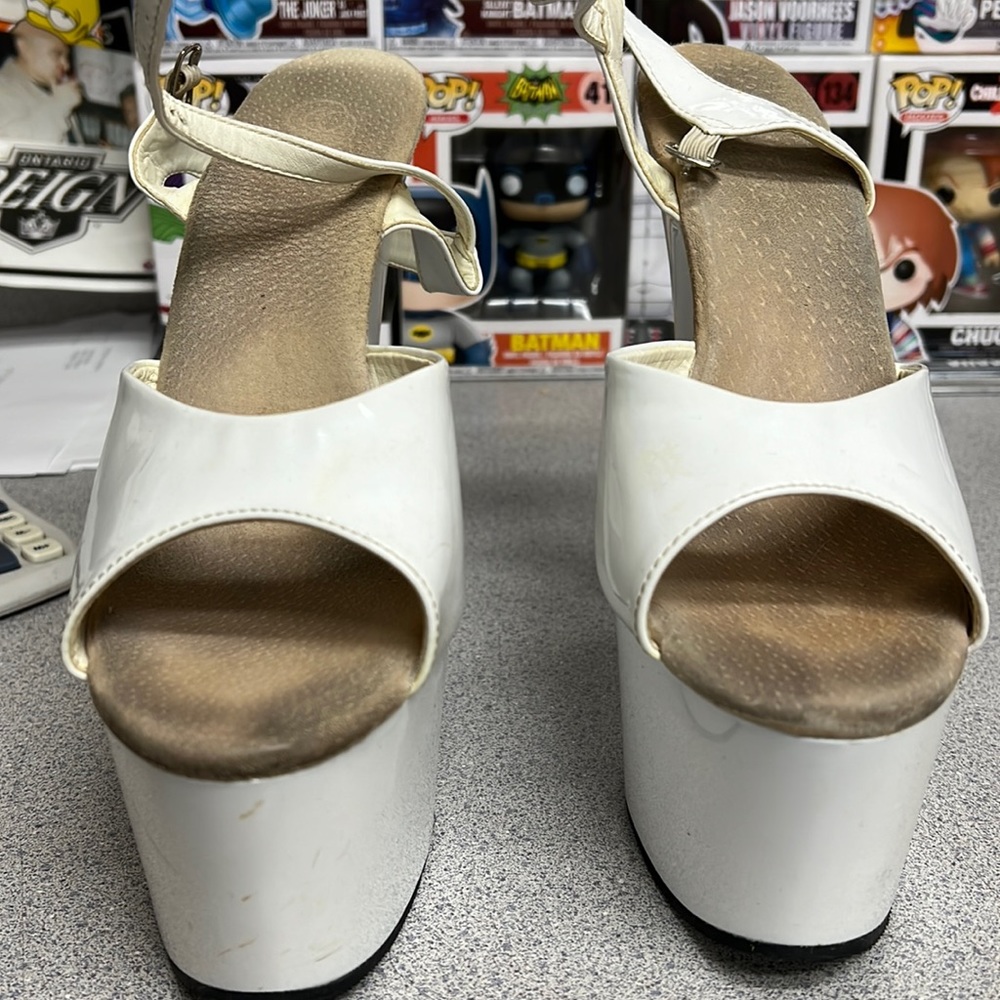 White heels